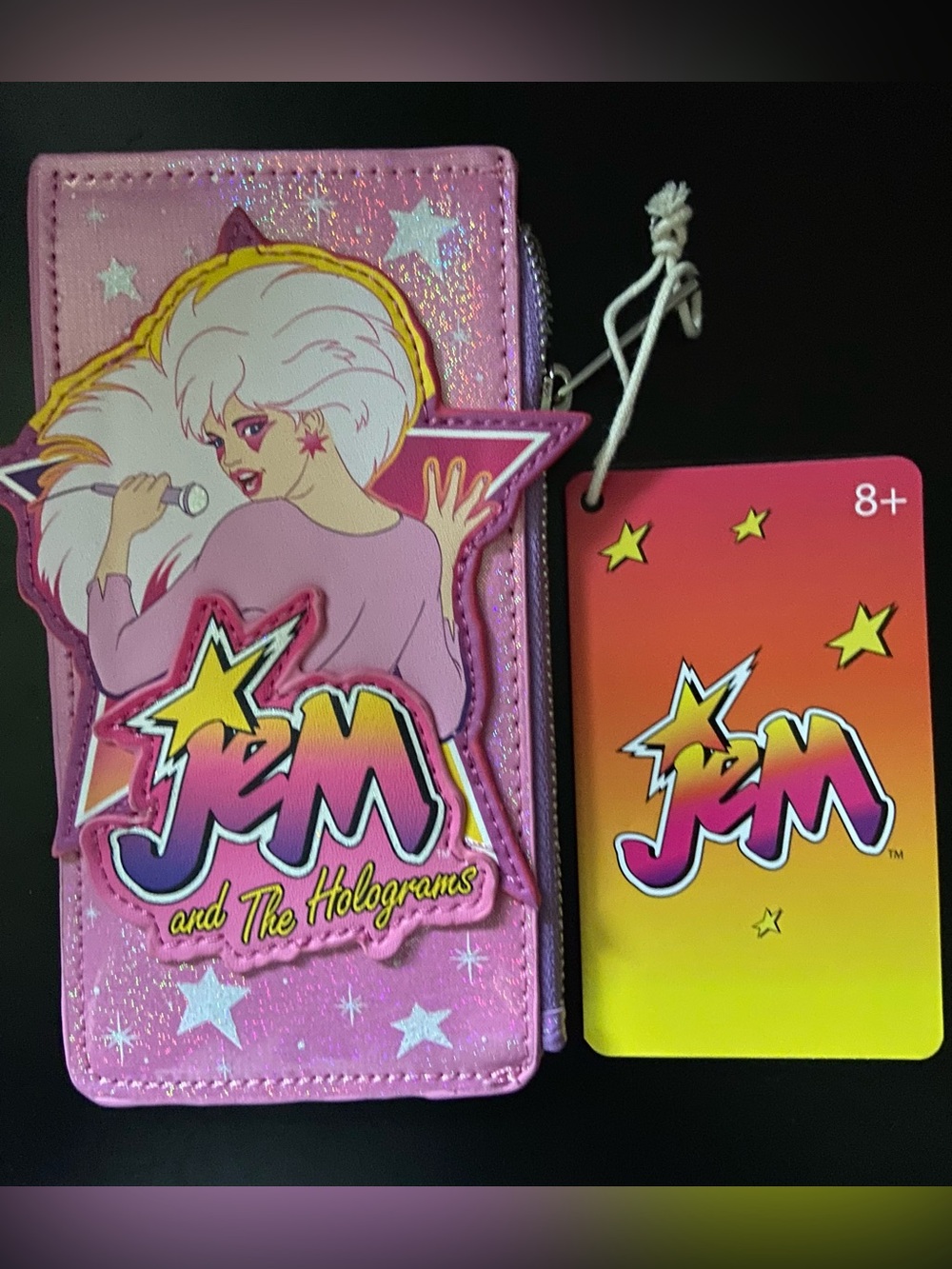 Loungefly Jem and the Holograms 40th Anniversary Wallet NWT Rare Collector